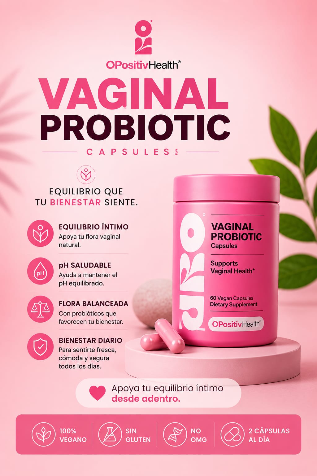 Probiótico femenino URO